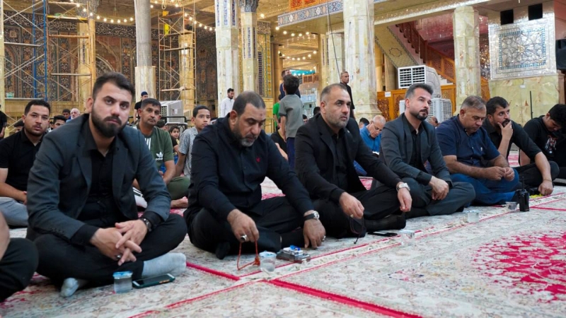 الأمانة الخاصة لمرقد العلوية الشريفة فاطمة بنت الحسن (ع) تقيم مجالس العزاء لشهر محرمٍ الحرام