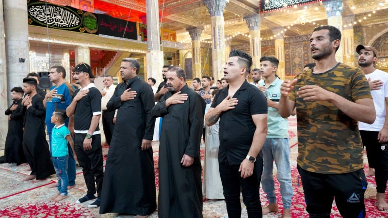 الأمانة الخاصة لمرقد العلوية الشريفة فاطمة بنت الحسن (ع) تقيم مجالس العزاء لشهر محرمٍ الحرام