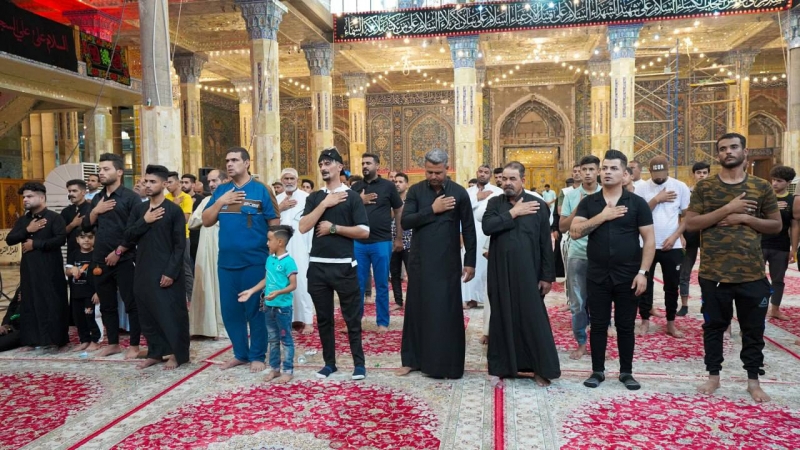 الأمانة الخاصة لمرقد العلوية الشريفة فاطمة بنت الحسن (ع) تقيم مجالس العزاء لشهر محرمٍ الحرام