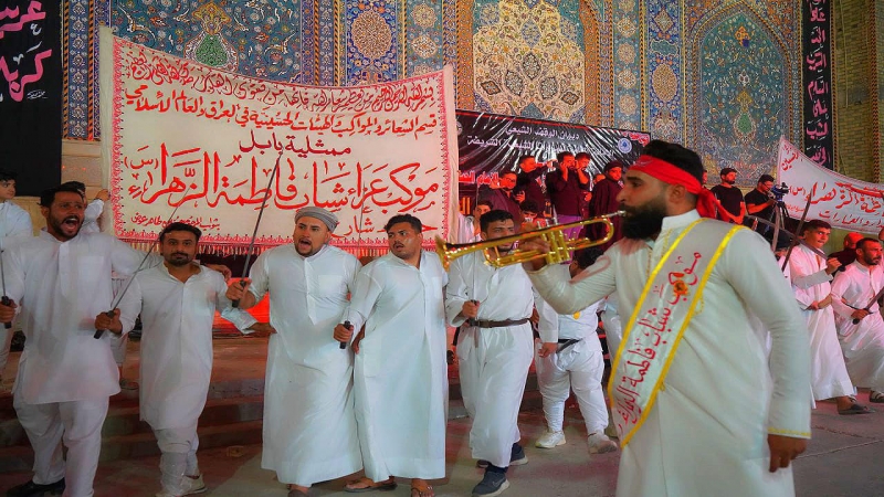 نزول موكب هيئة شباب فاطمة الزهراء (ع)