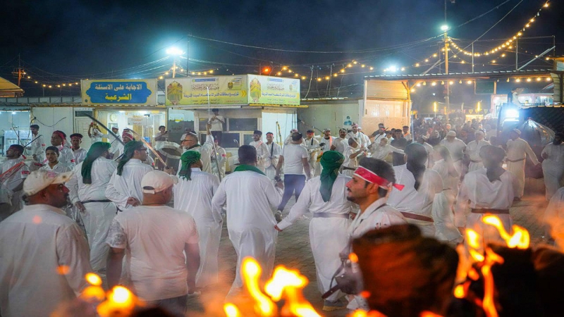 نزول موكب هيئة شباب فاطمة الزهراء (ع)