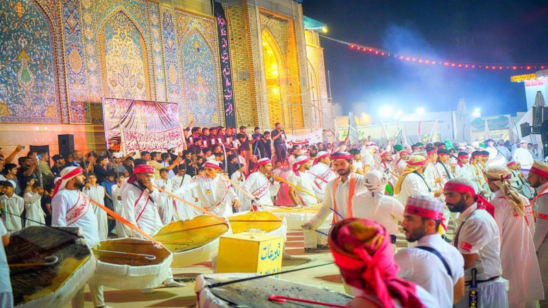 نزول موكب هيئة شباب فاطمة الزهراء (ع)