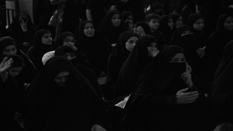 التشيع الرمزي لنعش العلوية الشريفة فاطمة بنت الامام الحسن المجتبى (ع)