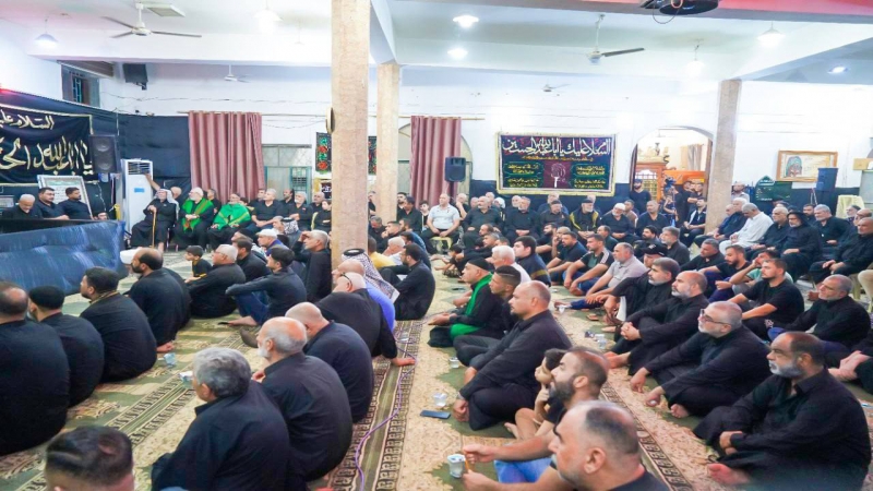 امانة مزار السيد علي ابن طاووس تقيم مجلس عزاء بذكرى اربعينية الامام الحسين (ع)