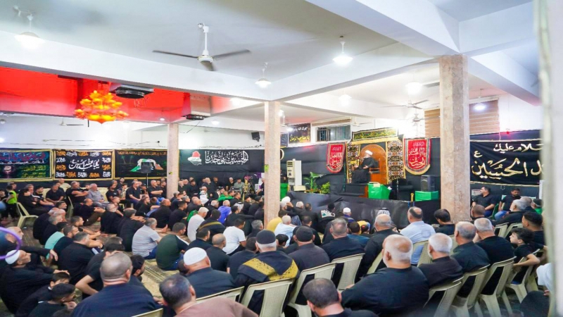 امانة مزار السيد علي ابن طاووس تقيم مجلس عزاء بذكرى اربعينية الامام الحسين (ع)