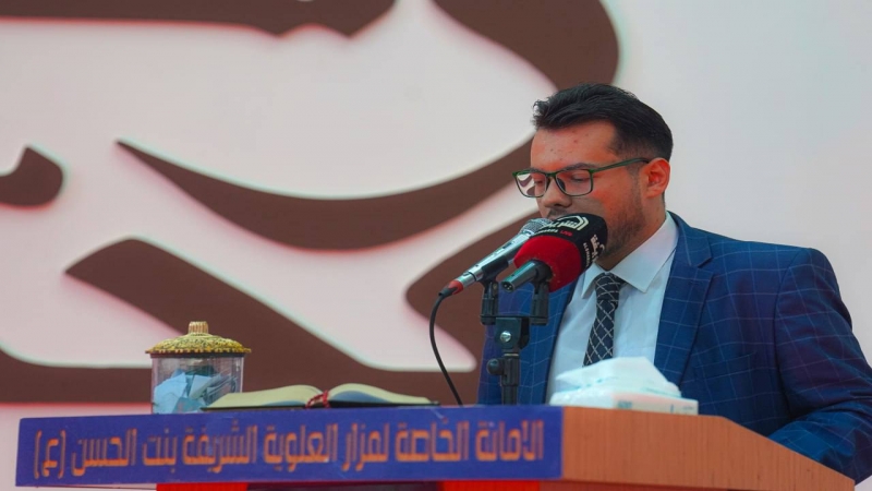 فعاليات مهرجان الكرامة والعطاء السنوي الثالث في مرقد سيدة الشفاء (ع)