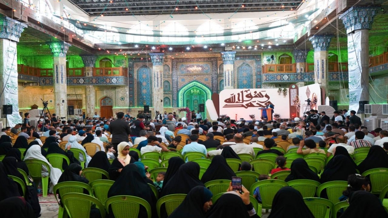 فعاليات مهرجان الكرامة والعطاء السنوي الثالث في مرقد سيدة الشفاء (ع)