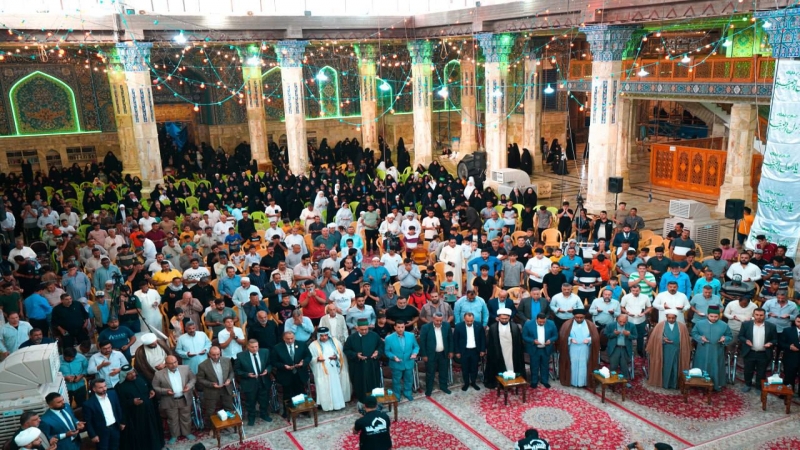 فعاليات مهرجان الكرامة والعطاء السنوي الثالث في مرقد سيدة الشفاء (ع)