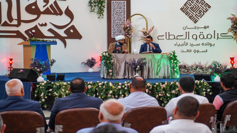 فعاليات مهرجان الكرامة والعطاء السنوي الثالث في مرقد سيدة الشفاء (ع)