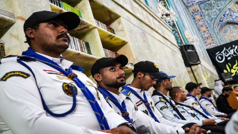 الأمانة الخاصة للمرقد الشريف تستقبل وفد جمعية كشافة الوارث