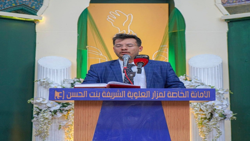 حفل افتتاح اسبوع الغدير الثقافي السنوي الرابع في مرقد طبيبة المعلولين