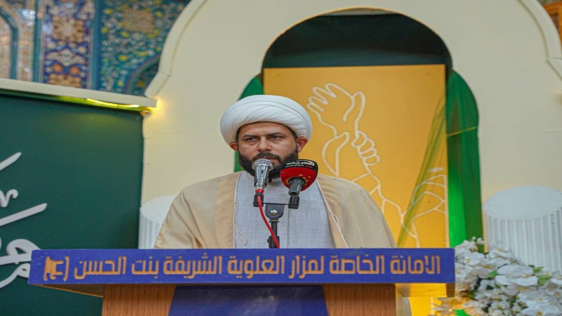 حفل افتتاح اسبوع الغدير الثقافي السنوي الرابع في مرقد طبيبة المعلولين