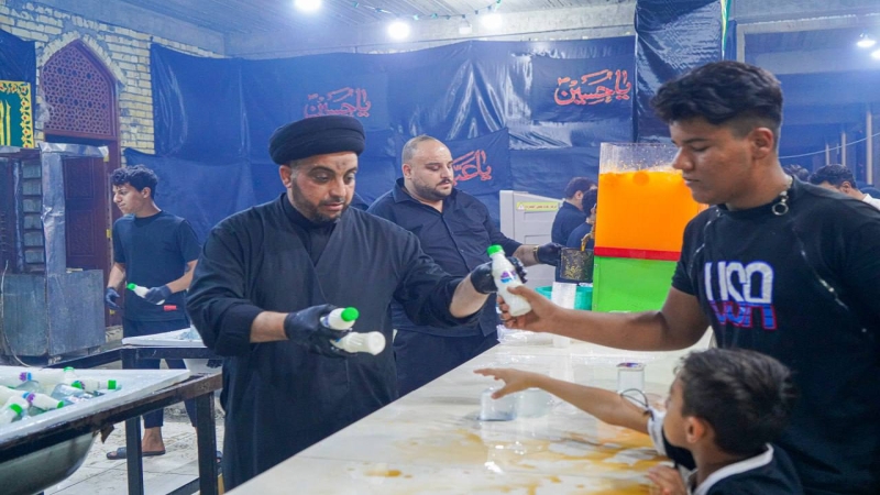 موكب العلوية الطاهرة السيدة الشريفة بنت الامام الحسن المجتبى