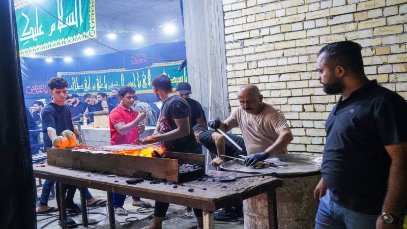 موكب العلوية الطاهرة السيدة الشريفة بنت الامام الحسن المجتبى