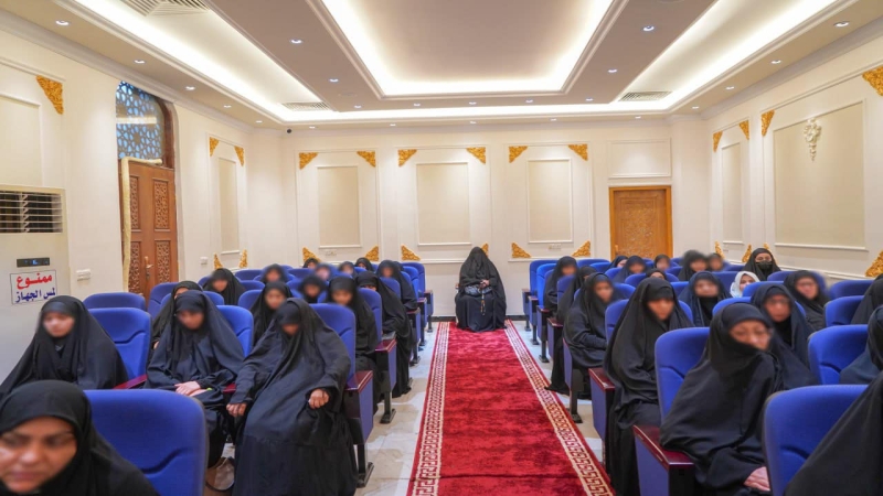 ندوة حوارية تثقيفية تحت عنوان(فضائل الامام الحسين(ع)والانبياء )