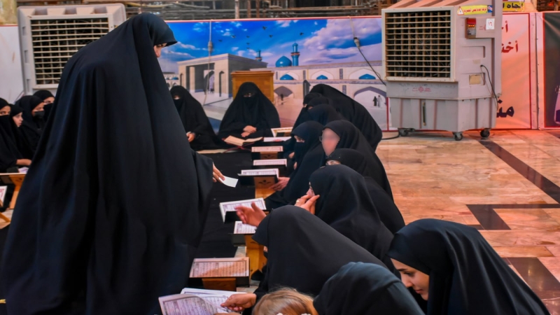 محاضرة قرآنيٌّة نسوية بذكرى استشهاد الإمام الحسن المجتبى (عليه السَّلام)