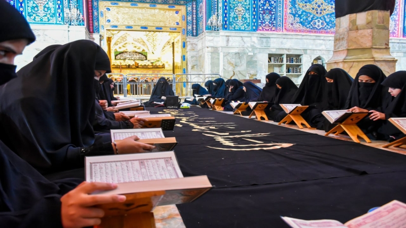 محاضرة قرآنيٌّة نسوية بذكرى استشهاد الإمام الحسن المجتبى (عليه السَّلام)