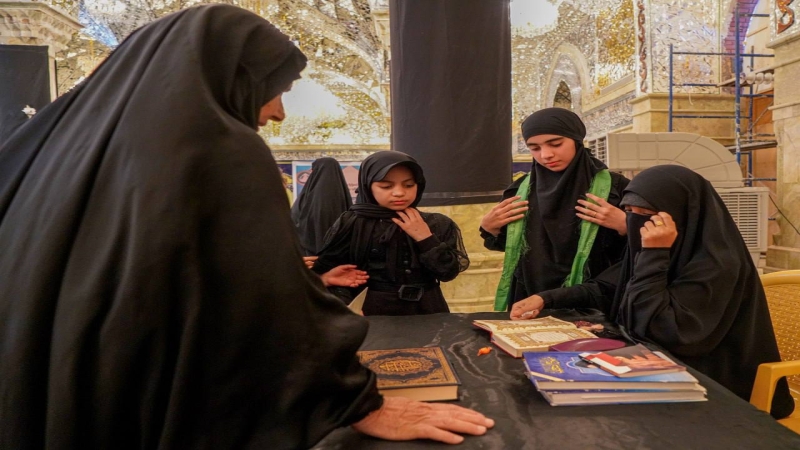 الْأَمَانَة الْخَاصَّة تَنْشُر محطات الإستفتاءات الشَّرْعِيَّة خِدْمَة لزوار أَبِي الْأَحْرَار الْإِمَام الْحُسَيْن