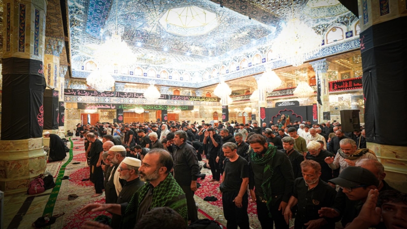 صلاة الجماعةالعبادية في رواق الحوراء زينب (عليها السلام) بإمامة سماحة الشيخ حيدر الجبوري (دام توفيقه)