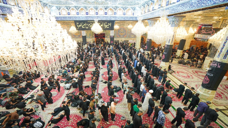 صلاة الجماعةالعبادية في رواق الحوراء زينب (عليها السلام) بإمامة سماحة الشيخ حيدر الجبوري (دام توفيقه)