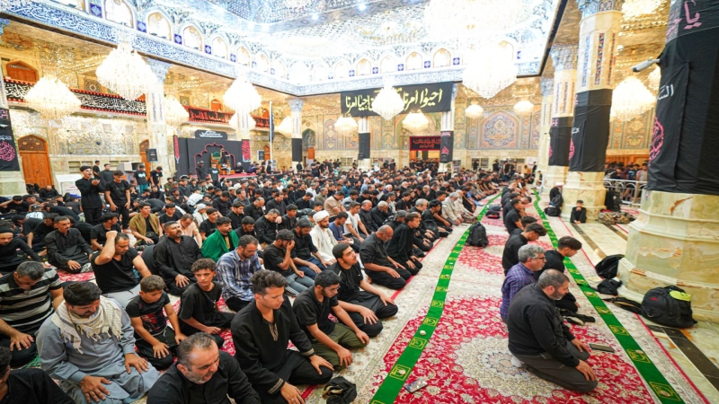 صلاة الجماعةالعبادية في رواق الحوراء زينب (عليها السلام) بإمامة سماحة الشيخ حيدر الجبوري (دام توفيقه)