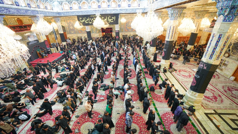 صلاة الجماعةالعبادية في رواق الحوراء زينب (عليها السلام) بإمامة سماحة الشيخ حيدر الجبوري (دام توفيقه)