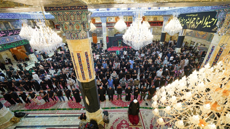 صلاة الجماعةالعبادية في رواق الحوراء زينب (عليها السلام) بإمامة سماحة الشيخ حيدر الجبوري (دام توفيقه)