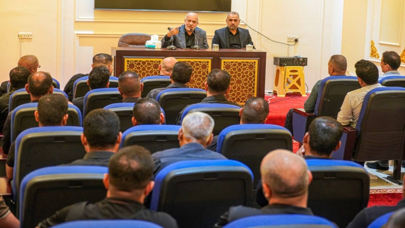 ضمن جولاته التفقدية زار نائب الأمين العام للمزارات الشيعية الشريفة رئيس مهندسين أقدم الأستاذ محمد عباس شنون مزار العلوية الشريفة بنت الإمام الحسن المج