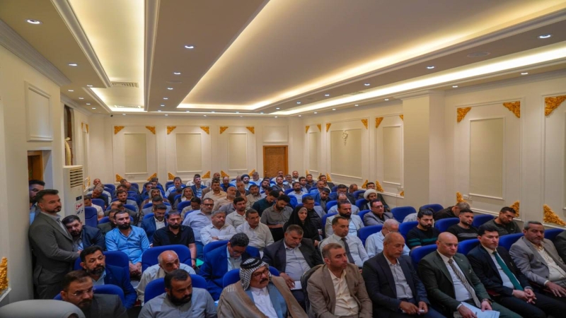 مزار شهيدة الركب الحسيني يحتضن الملتقى الإداري الأول للمعاونين الإداريين في المزارات الشيعية الشريفة