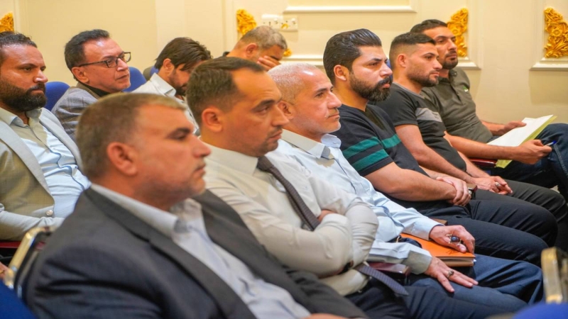 مزار شهيدة الركب الحسيني يحتضن الملتقى الإداري الأول للمعاونين الإداريين في المزارات الشيعية الشريفة