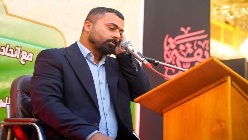 اياتٌ تتلى في حرم سيدة العطاء الشريفة بنت الامام الحسن المجتبى (ع)