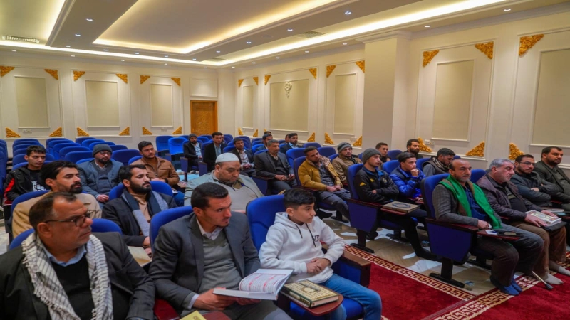 دورة الامام الزكي القرآنية الأولى لاحكام التلاوة والتجويد والصوت والنغم