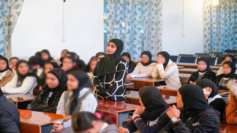 تستمر الأمانة الخاصة لمرقد العلوية الشريفة بنت الحسن (ع) بمشروع التبليغ الديني والاخلاقي وتعليم المفاهيم القرآنية في مدارس المحافظة