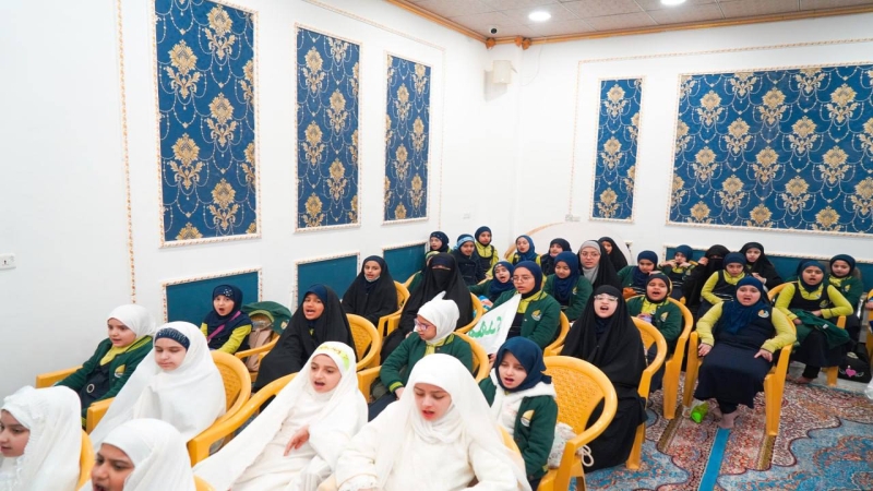 ندوة حوارية بعنوان (فطرية الايمان بالامام المهدي (عج) وحفل تكريم التلميذات الفائزات بمسابقة (عهد المنتظرين ) في دورتها الثالثة