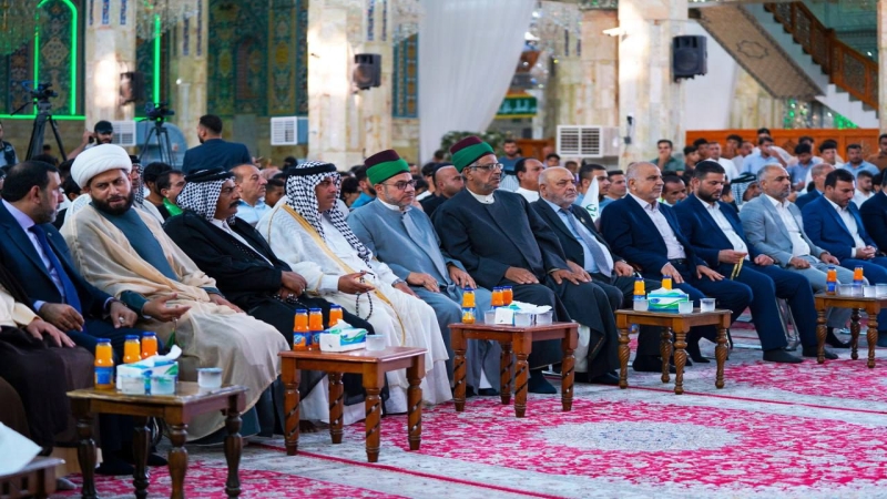 مهرجان الغدير الاغر السنوي الخامس في مرقد العلوية الشريفة بنت الحسن المجتبى (ع)