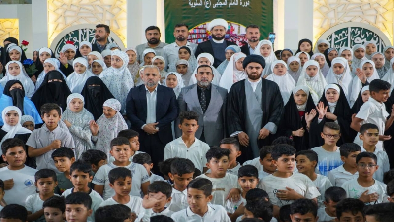 حفل تخرج طلاب الدورات الصيفية في المرقد المبارك ذكورا واناثا
