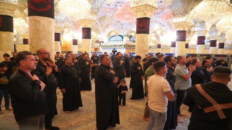 الأمانة الخاصة لمرقد العلوية الطاهرة..تستمر بأقامة المجالس الحسينية