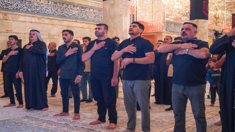 الأمانة الخاصة لمرقد العلوية الطاهرة..تستمر بأقامة المجالس الحسينية