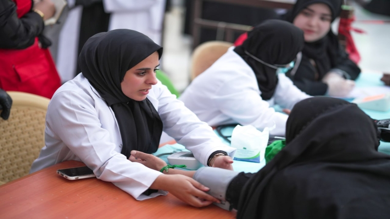 استمرارعمل المفارز الطبية في خدمة الزائرين الكرام