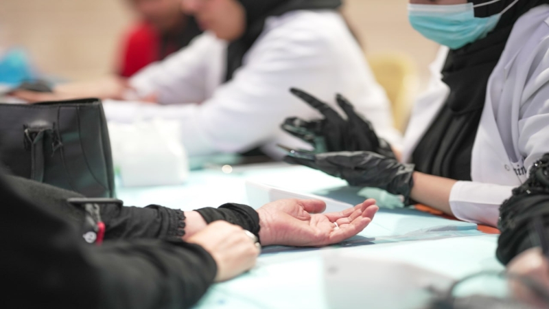 استمرارعمل المفارز الطبية في خدمة الزائرين الكرام