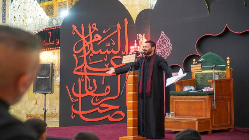 الامانة الخاصة لمرقد المبارك تقيم مجلس عزاء بذكرى وفاة الرسول الاعظم (ص)