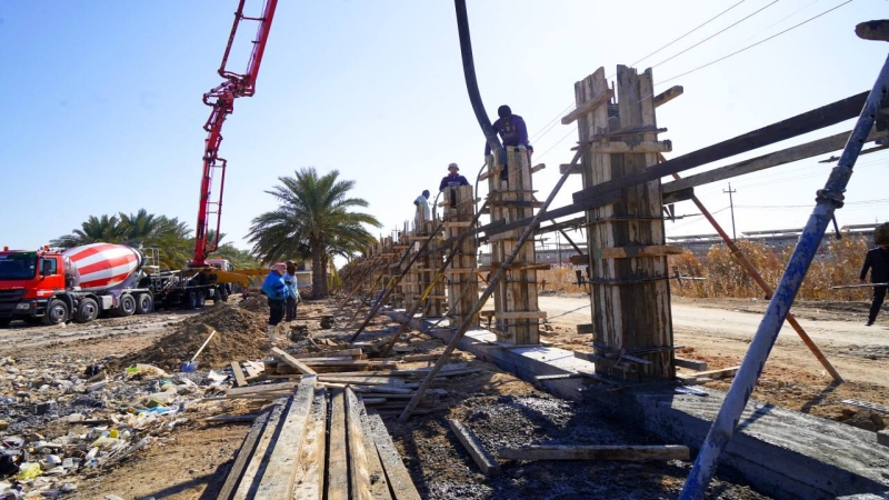 باشرت الكوادر الهندسية والفنية التابعة الى الأمانة الخاصة
