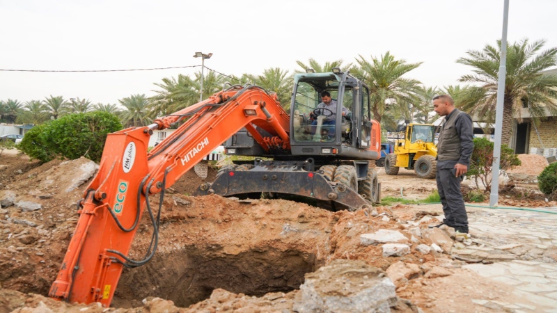 استمرار الحركة العمرانية في مرقد العلوية الشريفة بنت الامام الحسن المجتبى (ع)