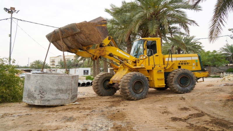 استمرار الحركة العمرانية في مرقد العلوية الشريفة بنت الامام الحسن المجتبى (ع)