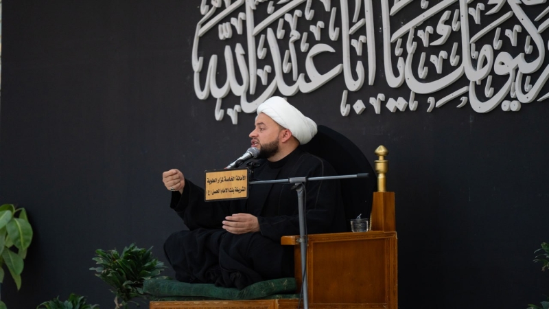 الأمانة الخاصة لمرقد العلوية الشريفة بنت الامام الحسن المجتبى (ع) تقيم مجلسها السنوي لشهر محرمٍ الحرام 1448هـ