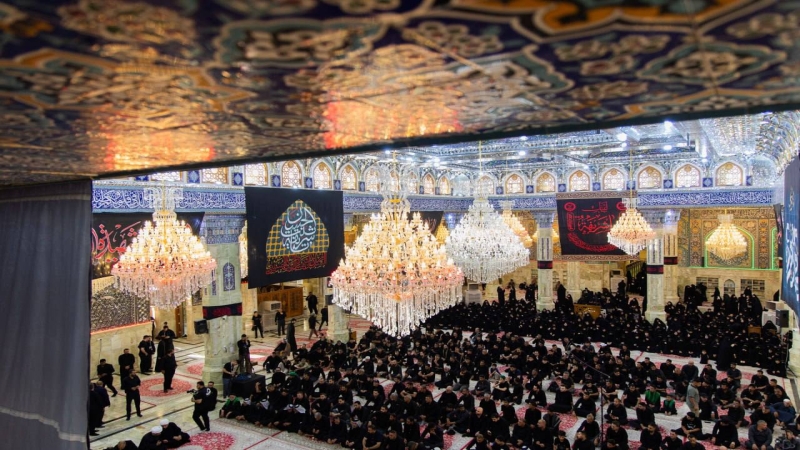 المجلس الحسيني السنوي بذكرى شهادة كريم آل البيت الامام الحسن المجتبى (عليه السلام) صفر1448