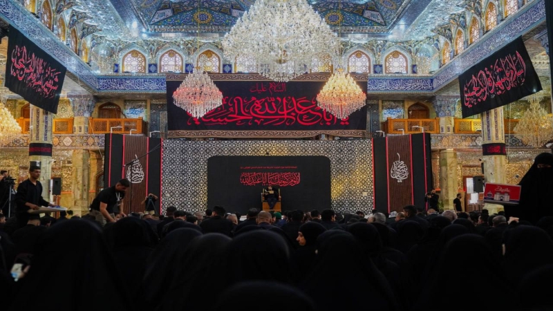 المجلس الحسيني السنوي بذكرى شهادة كريم آل البيت الامام الحسن المجتبى (عليه السلام) صفر1448