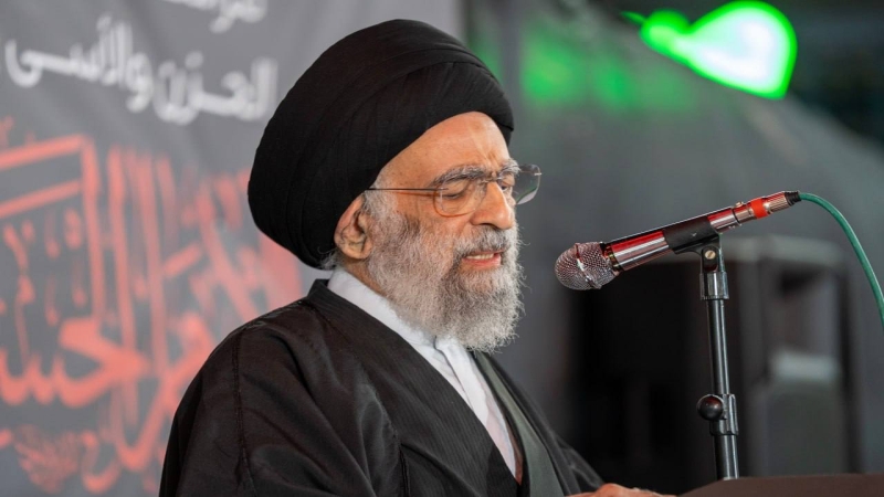 مراسيم رفع راية الإمام الحسن المجتبى (عليه السلام) في المرقد المبارك صفر1448